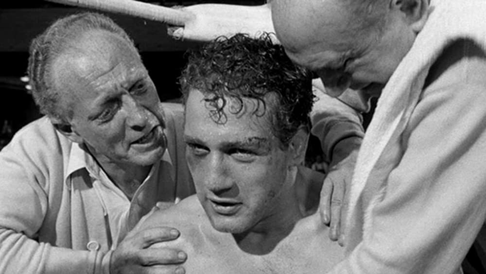 「傷だらけの栄光」ポール・ニューマン & エベレット・スローンの画像