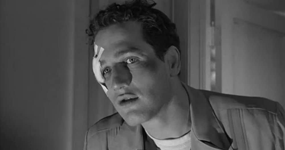 「傷だらけの栄光」ポール・ニューマンの画像