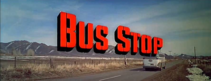 バス停留所の画像