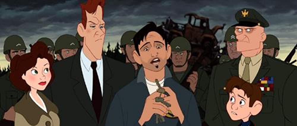 「アイアン・ジャイアント」ジェニファー・アニストン & ハリー・コニック・Jr. & ジョン・マホーニー & クリストファー・マクドナルド & イーライ・マリエンタールの画像