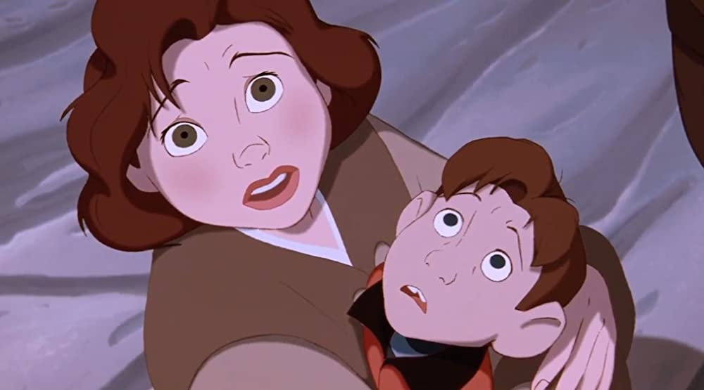 「アイアン・ジャイアント」ジェニファー・アニストン & イーライ・マリエンタールの画像