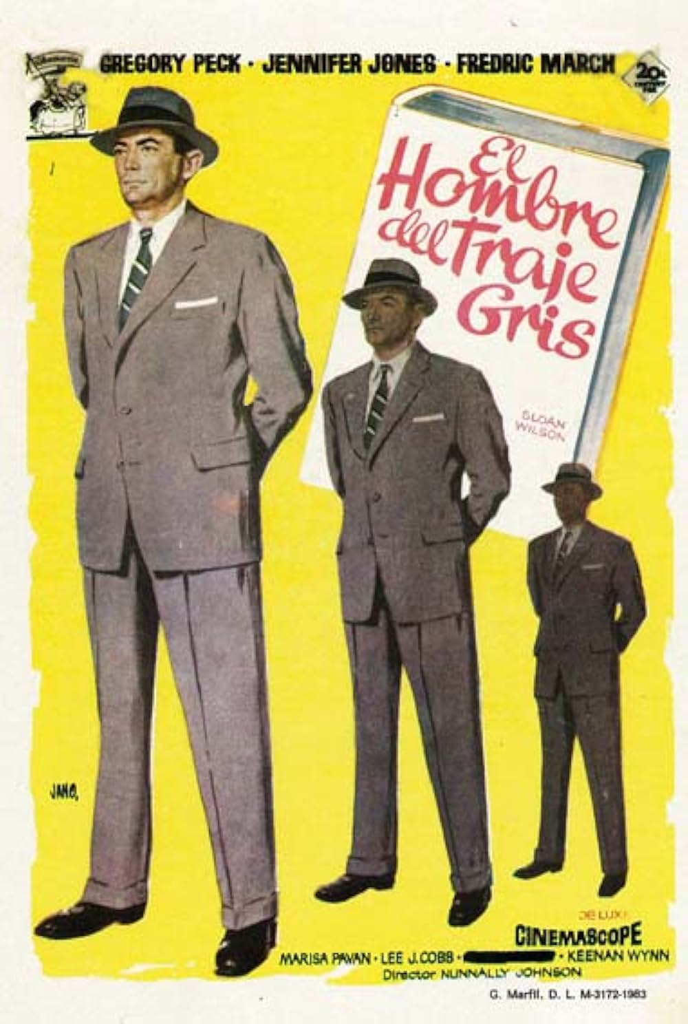 灰色の服を着た男の画像