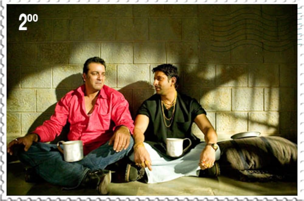 ムンナ兄貴とガンディー／ムンナー兄貴、ガンディーと出会うの画像