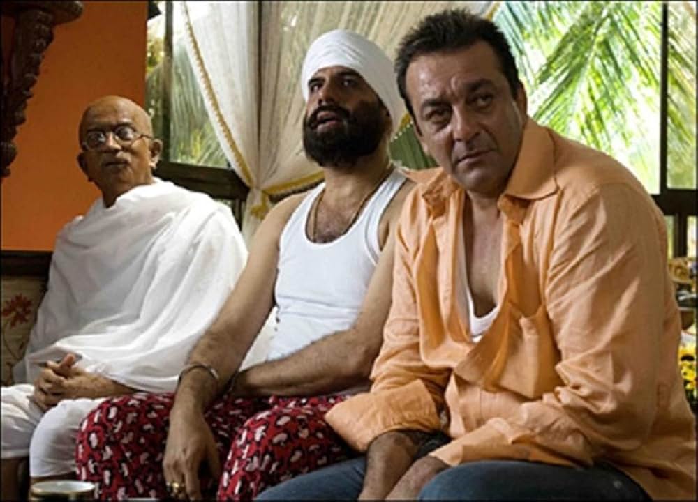 ムンナ兄貴とガンディー／ムンナー兄貴、ガンディーと出会うの画像