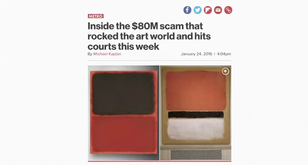 だましだまされアート界: 贋作をめぐる物語の画像