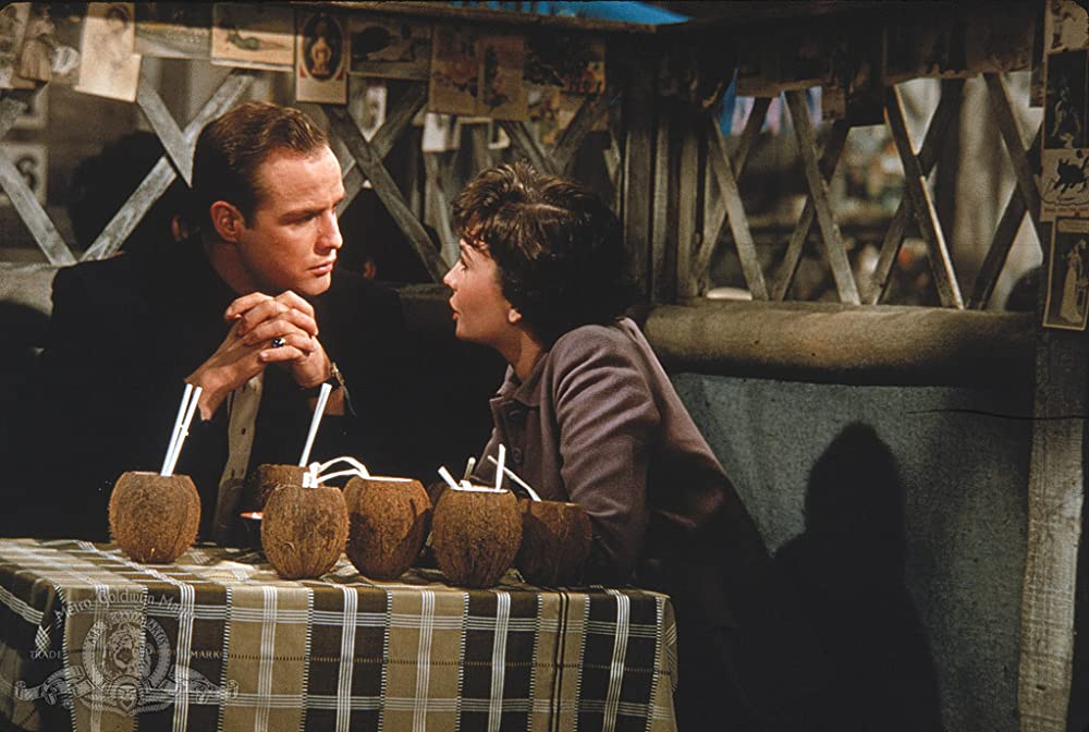 「野郎どもと女たち」マーロン・ブランド & ジーン・シモンズの画像