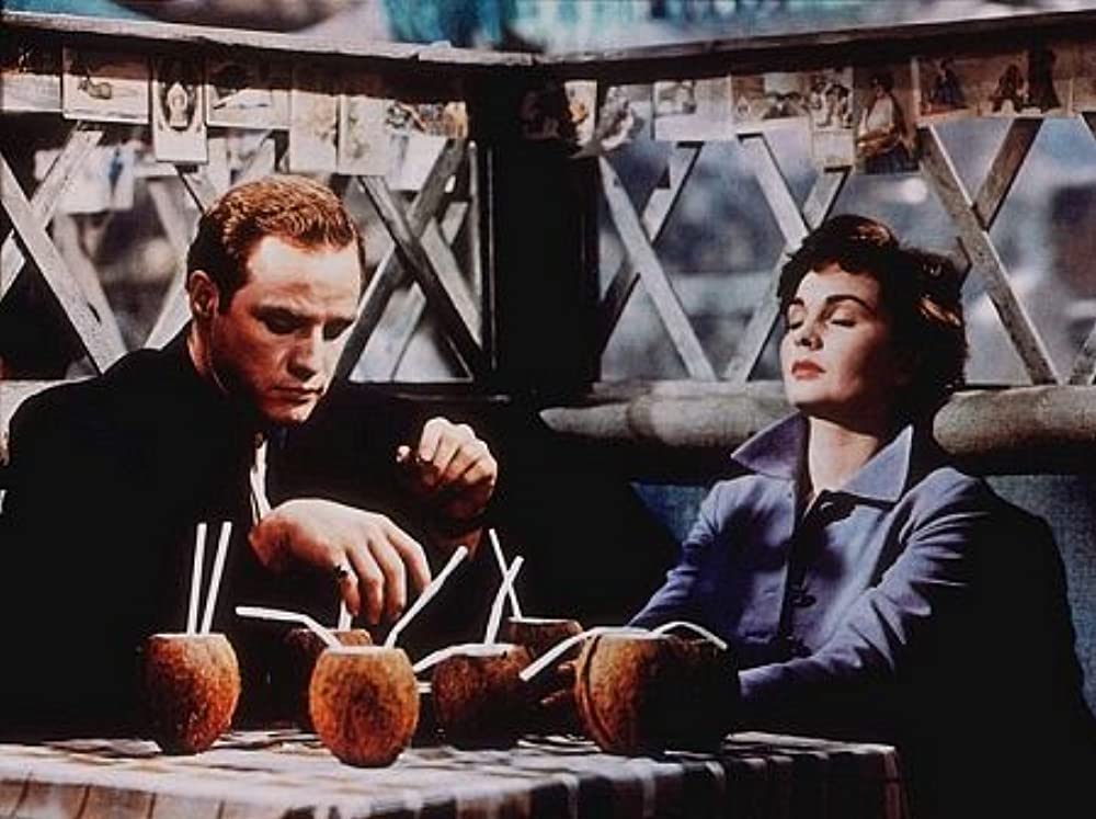 「野郎どもと女たち」マーロン・ブランド & ジーン・シモンズの画像