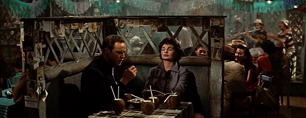 「野郎どもと女たち」マーロン・ブランド & ジーン・シモンズの画像