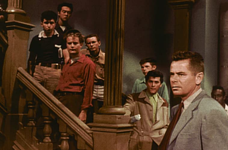 「暴力教室」グレン・フォード & ビク・モローの画像