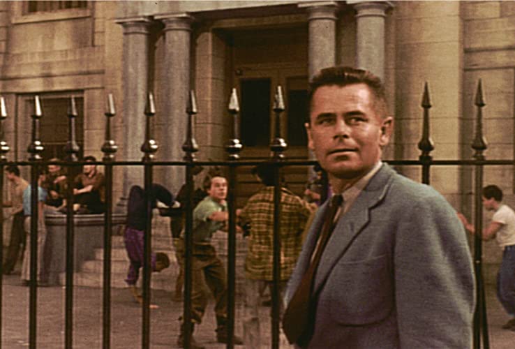 「暴力教室」グレン・フォードの画像