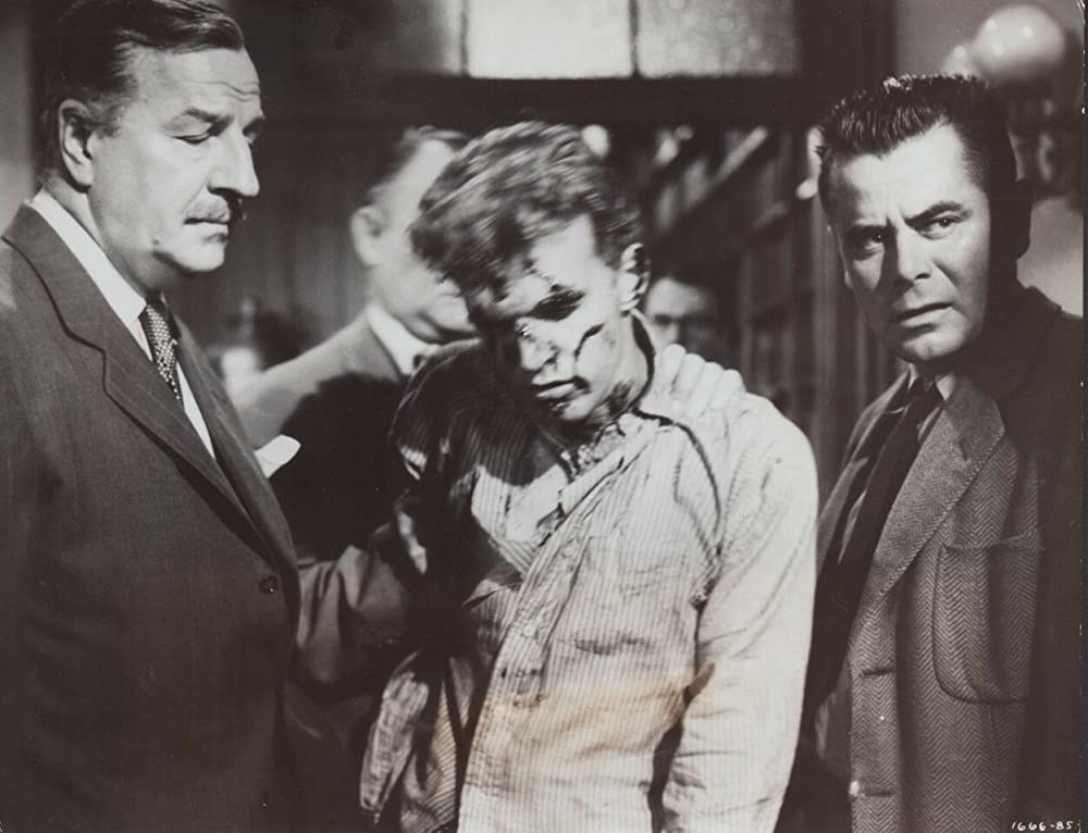 「暴力教室」グレン・フォード & ルイス・カルハーンの画像