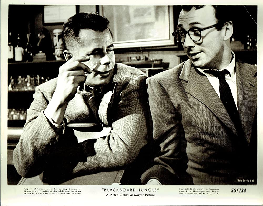 「暴力教室」グレン・フォード & リチャード・カイリーの画像