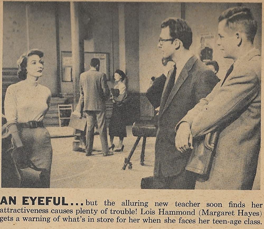 「暴力教室」グレン・フォード & Margaret Hayes & リチャード・カイリーの画像