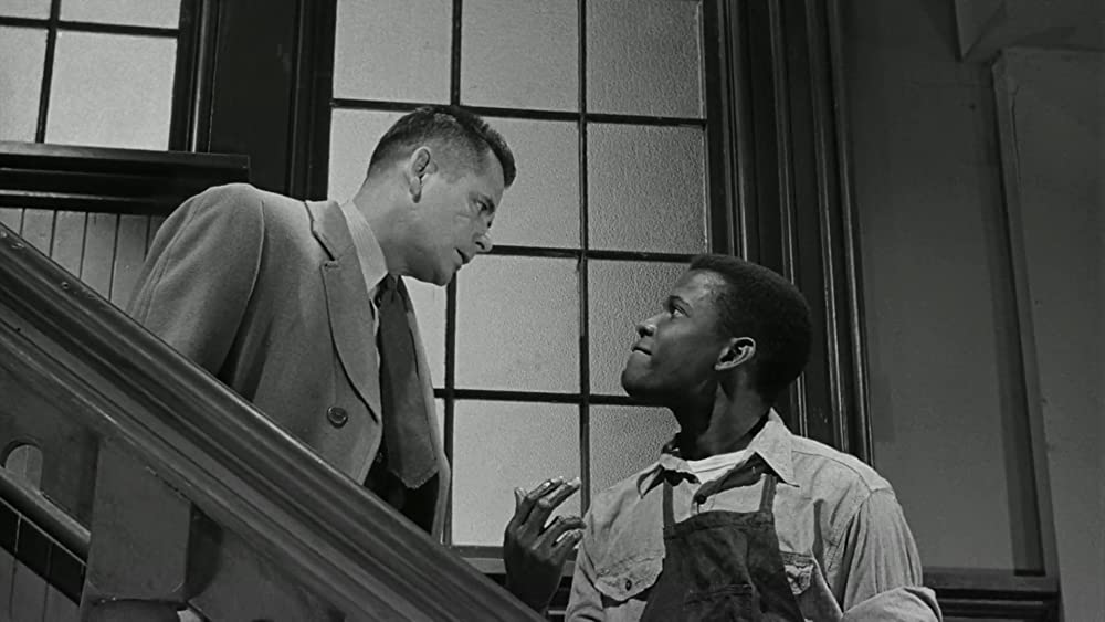 「暴力教室」グレン・フォード & シドニー・ポワチエの画像