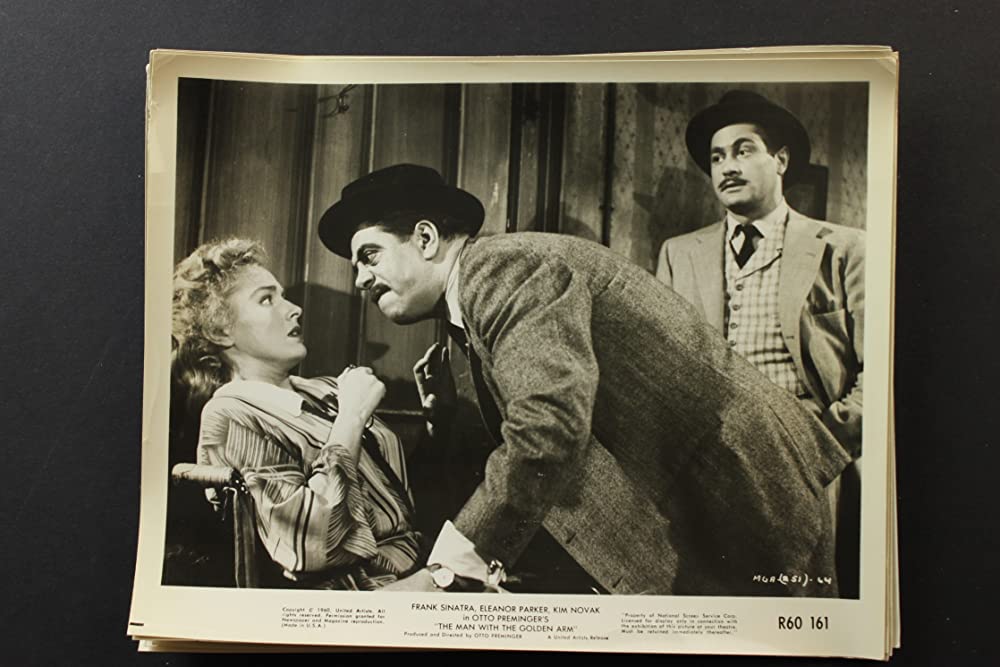 「黄金の腕」ダーレン・マクギャビン & エリノア・パーカー & ロバート・ストラウスの画像