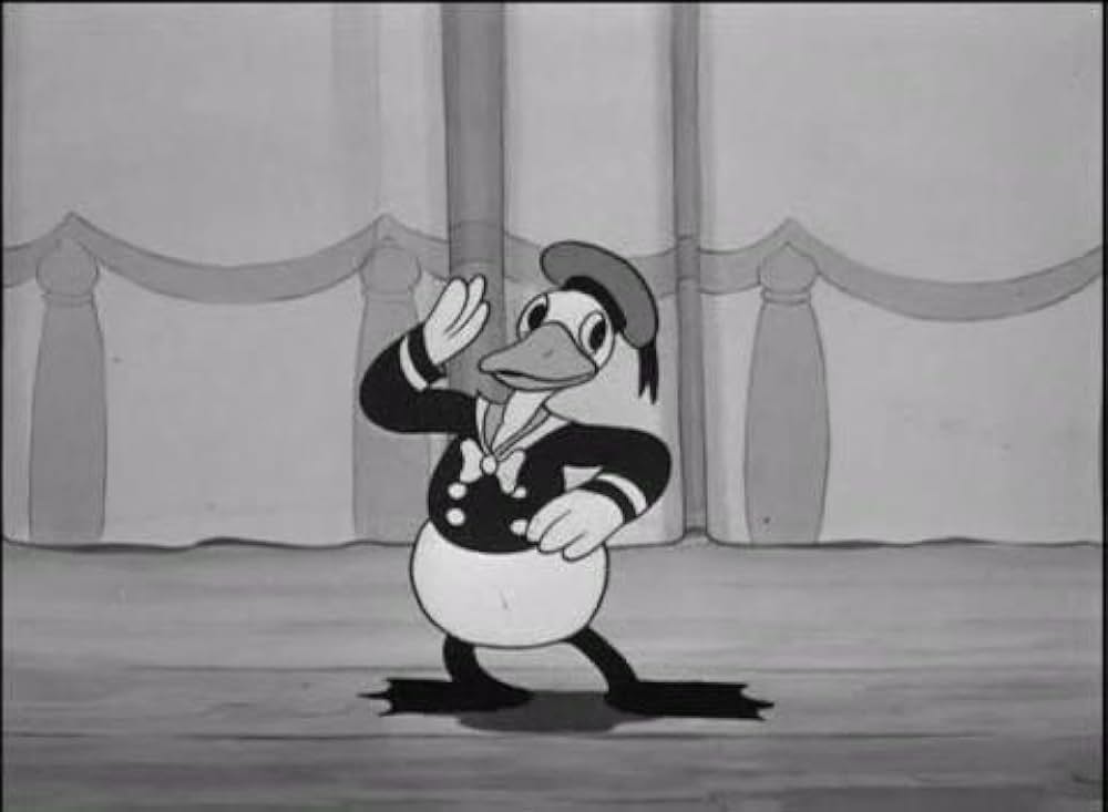 ミッキーの芝居見物の画像