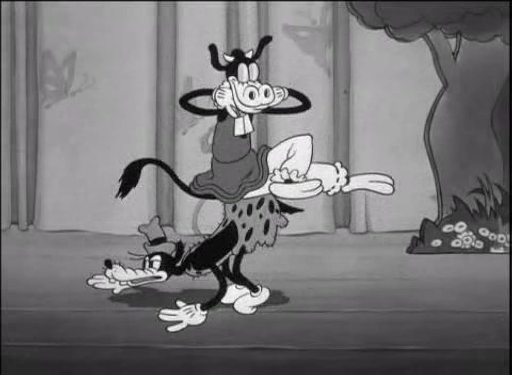 ミッキーの芝居見物の画像