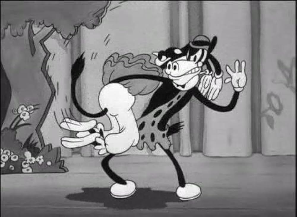 ミッキーの芝居見物の画像