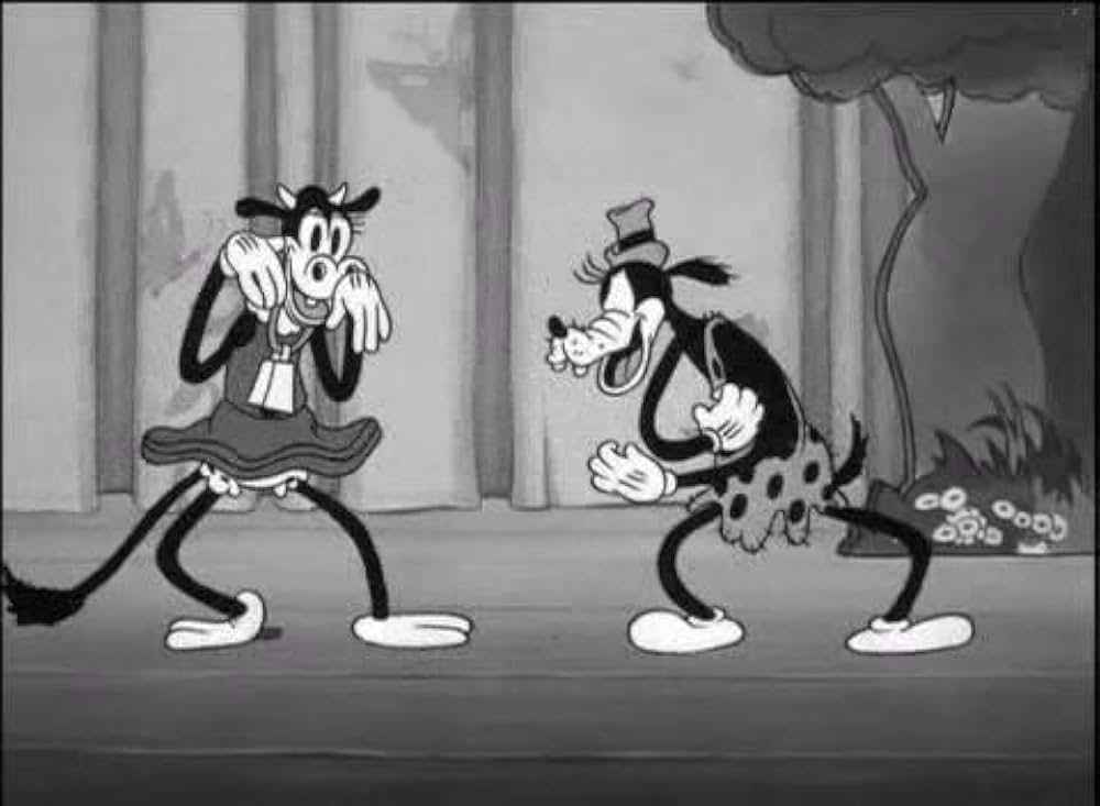 ミッキーの芝居見物の画像