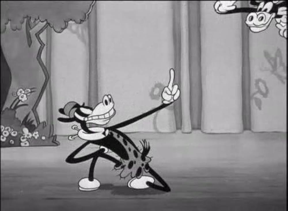 ミッキーの芝居見物の画像