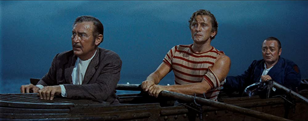 「海底二万哩」カーク・ダグラス & ピーター・ローレ & ポール・ルーカスの画像