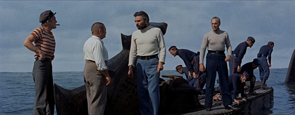 「海底二万哩」カーク・ダグラス & ピーター・ローレ & ジェームズ・メイソン & ロバート・J・ウィルクの画像