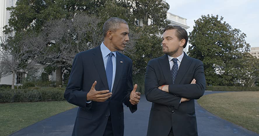「地球が壊れる前に」レオナルド・ディカプリオ & バラク・オバマの画像