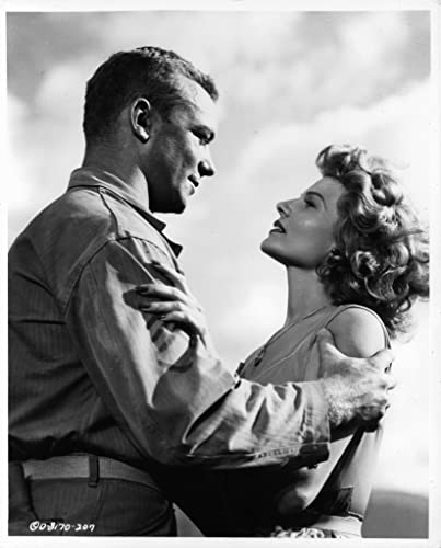 「雨に濡れた欲情」リタ・ヘイワース & アルド・レイの画像