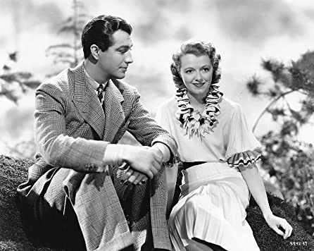 「小都会の女」ロバート・テイラー & ジャネット・ゲイナーの画像