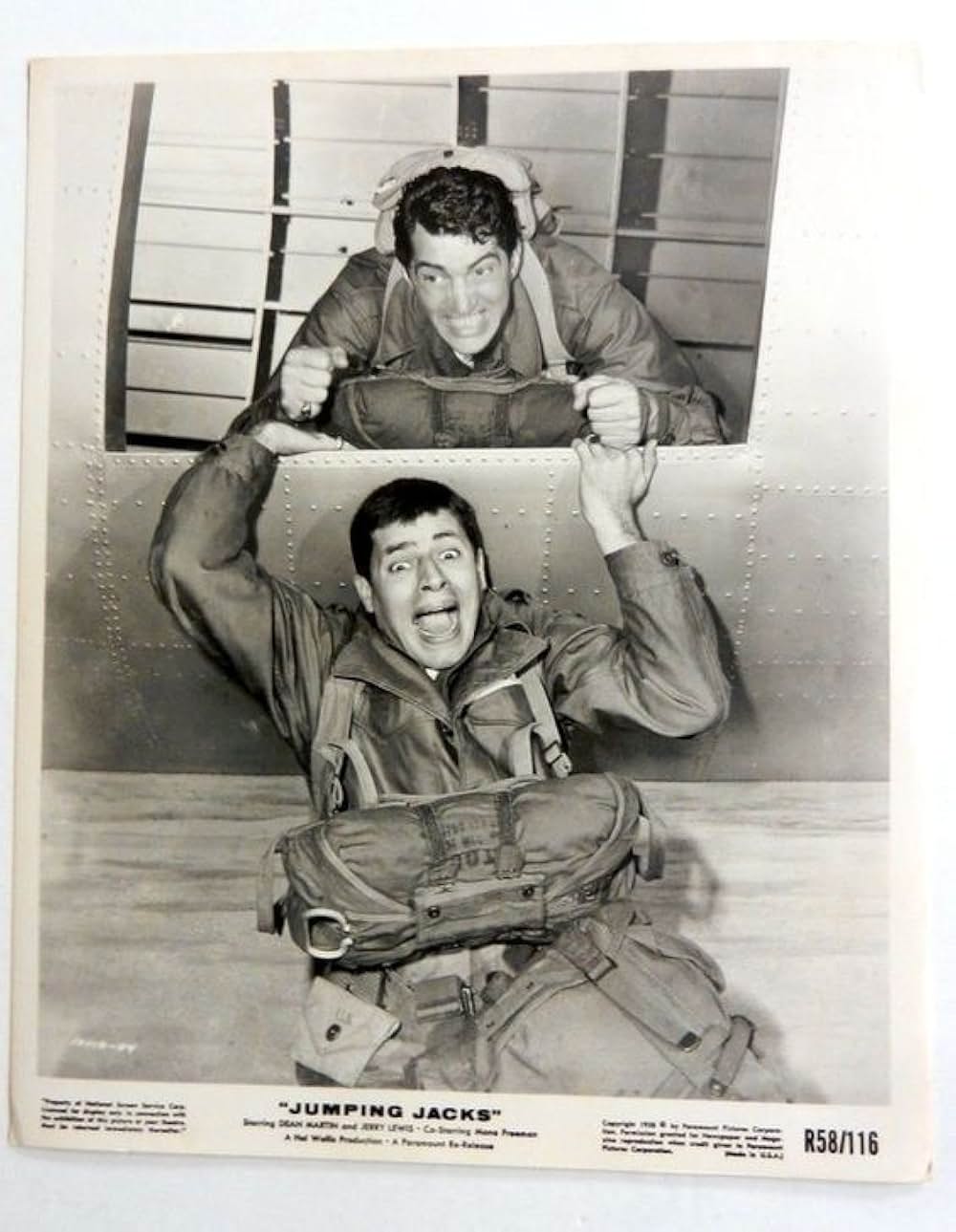 底抜け落下傘部隊の画像