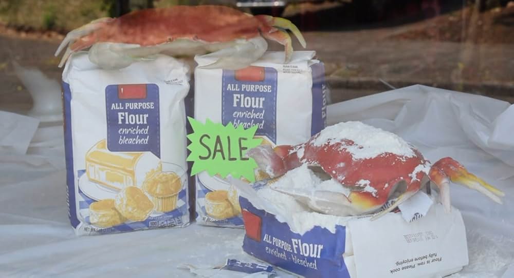 ええっ？キメたカニの画像