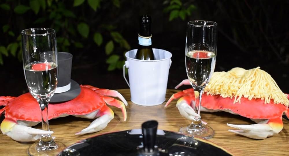 ええっ？キメたカニの画像