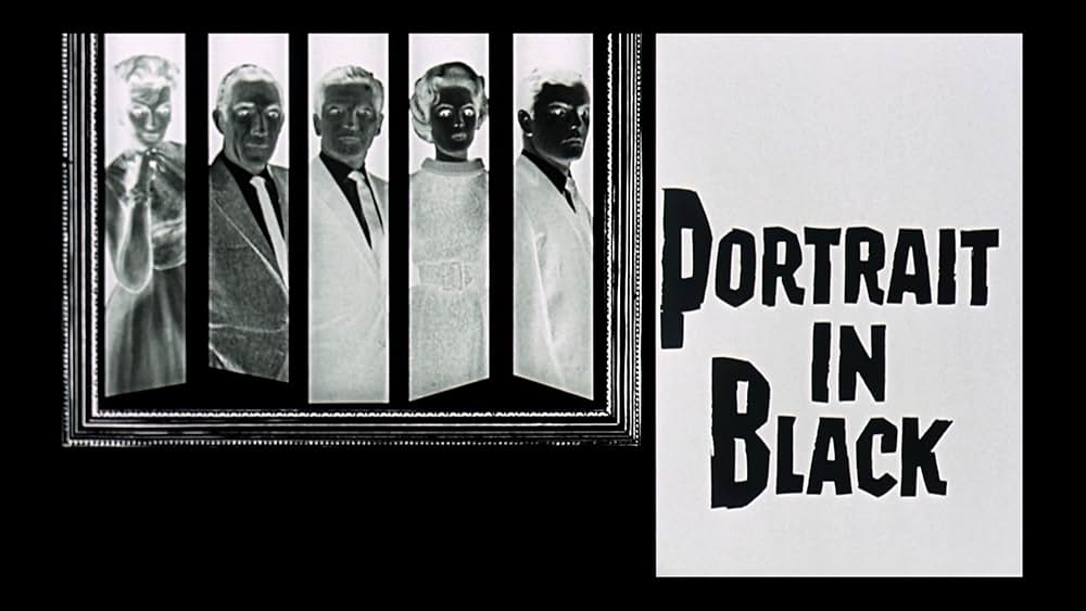 黒い肖像の画像