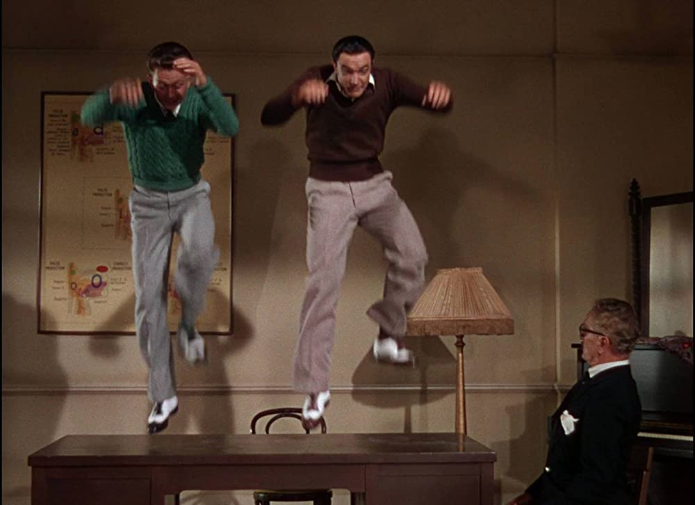 「雨に唄えば」ジーン・ケリー & ドナルド・オコナーの画像