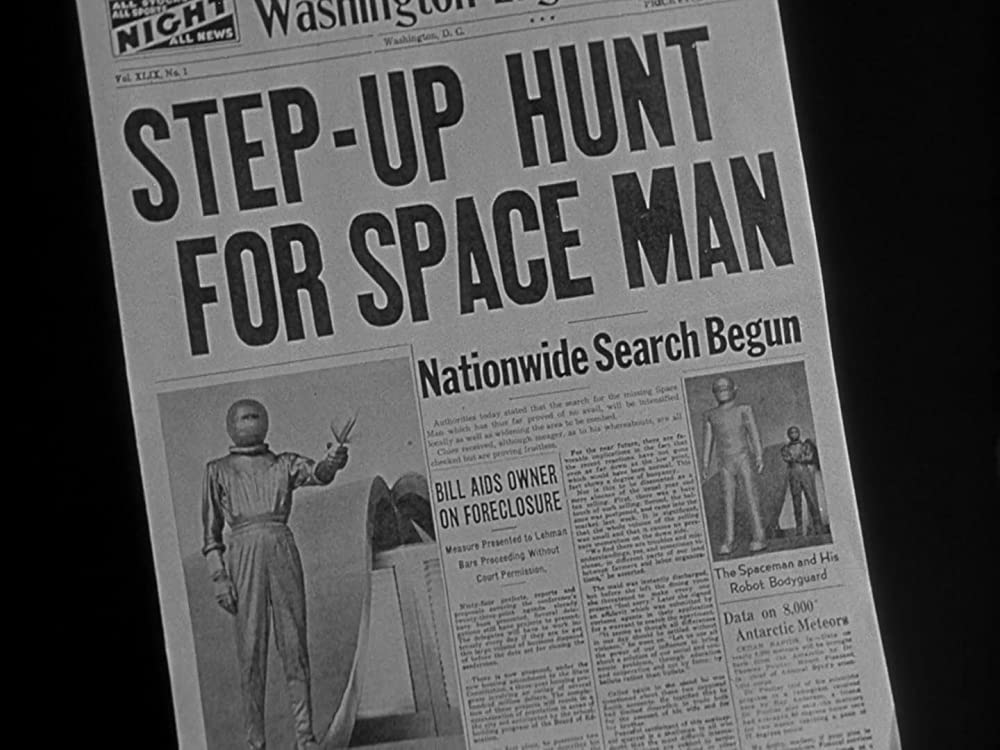 地球の静止する日の画像