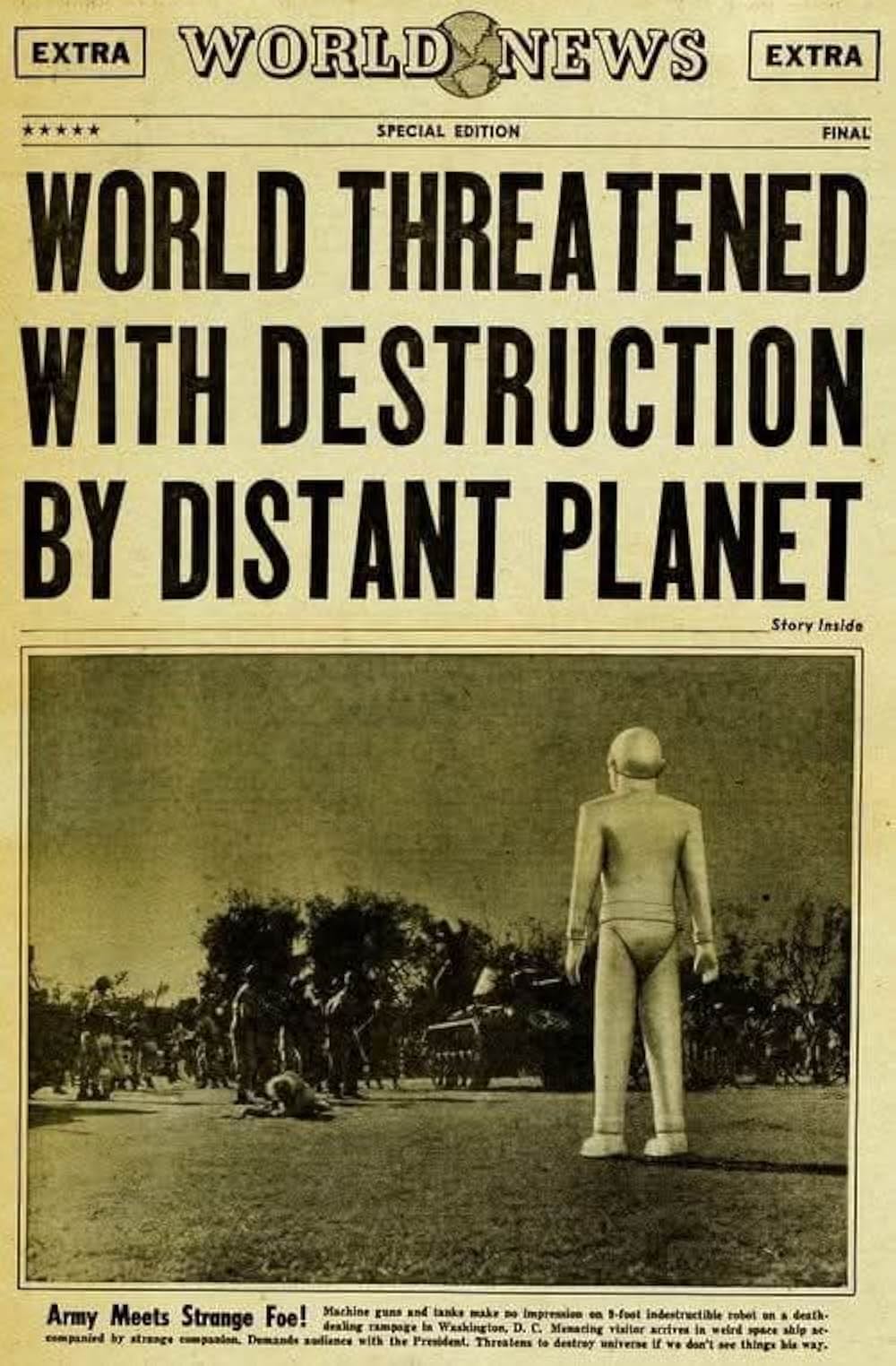 地球の静止する日の画像