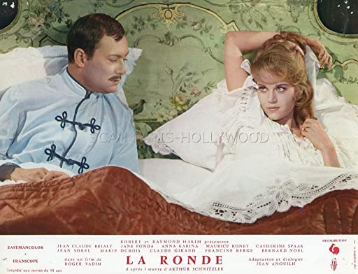 「輪舞」ジェーン・フォンダ & ジャン＝クロード・ブリアリ & モーリス・ロネの画像