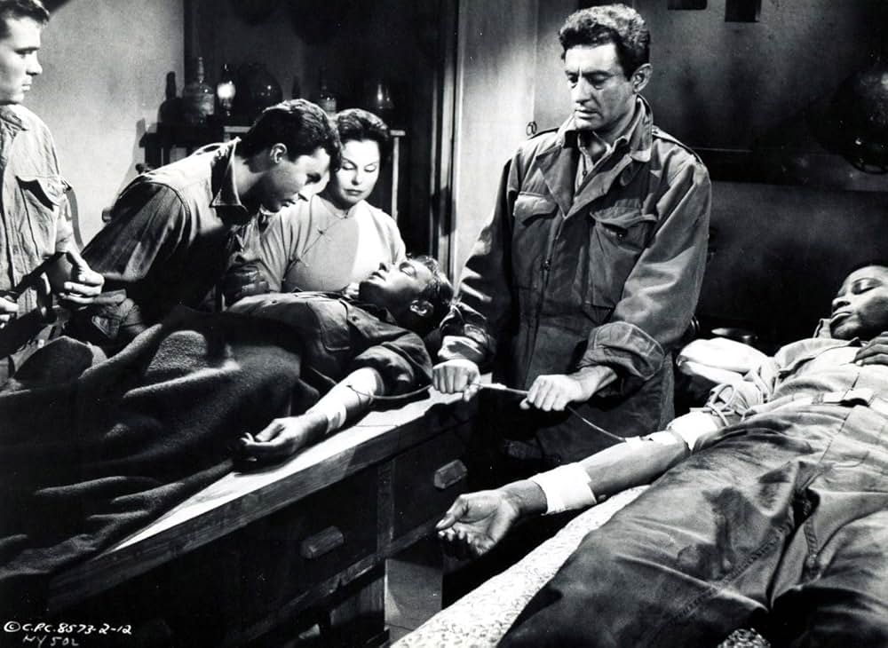 戦う若者たちの画像