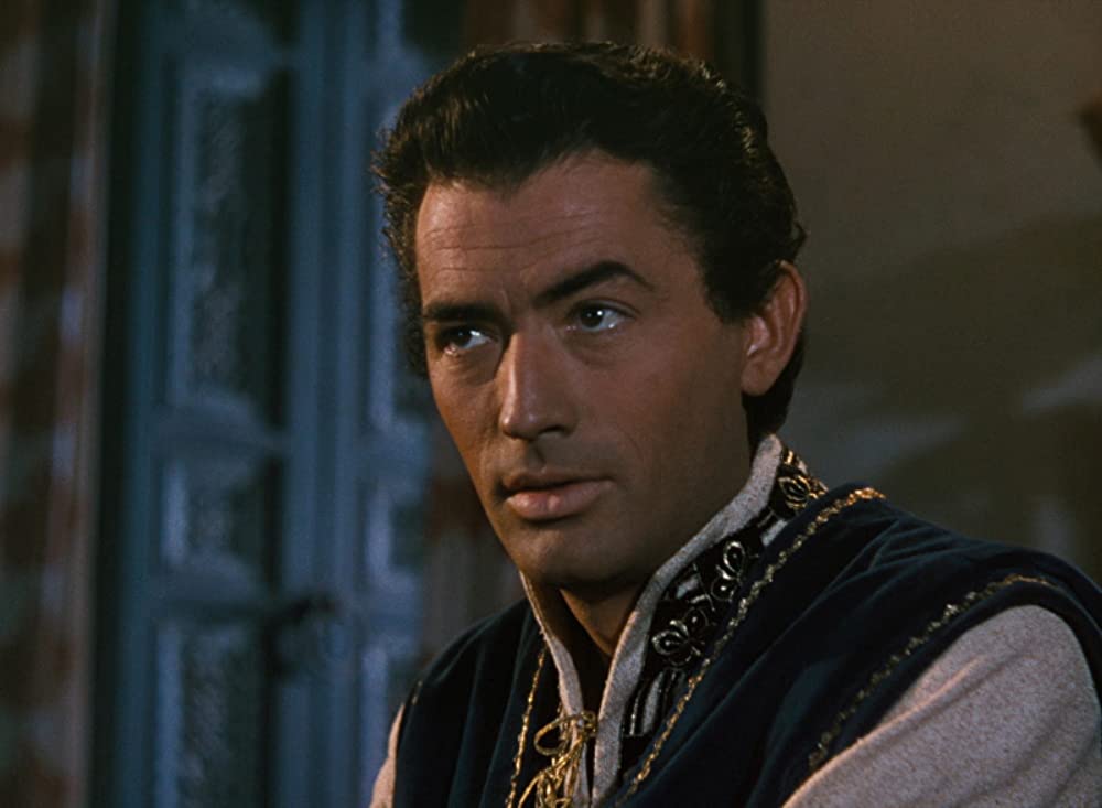 「愛欲の十字路」グレゴリー・ペックの画像