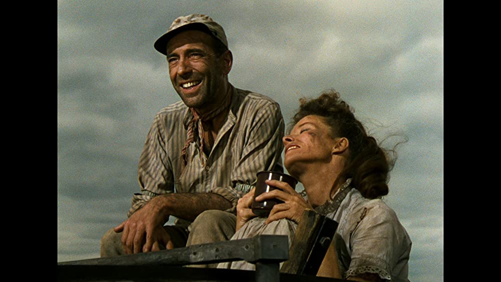 「アフリカの女王」ハンフリー・ボガート & キャサリン・ヘプバーンの画像