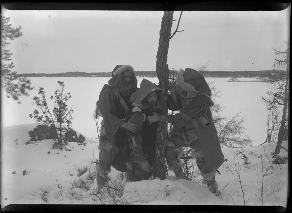 吹雪の夜の画像