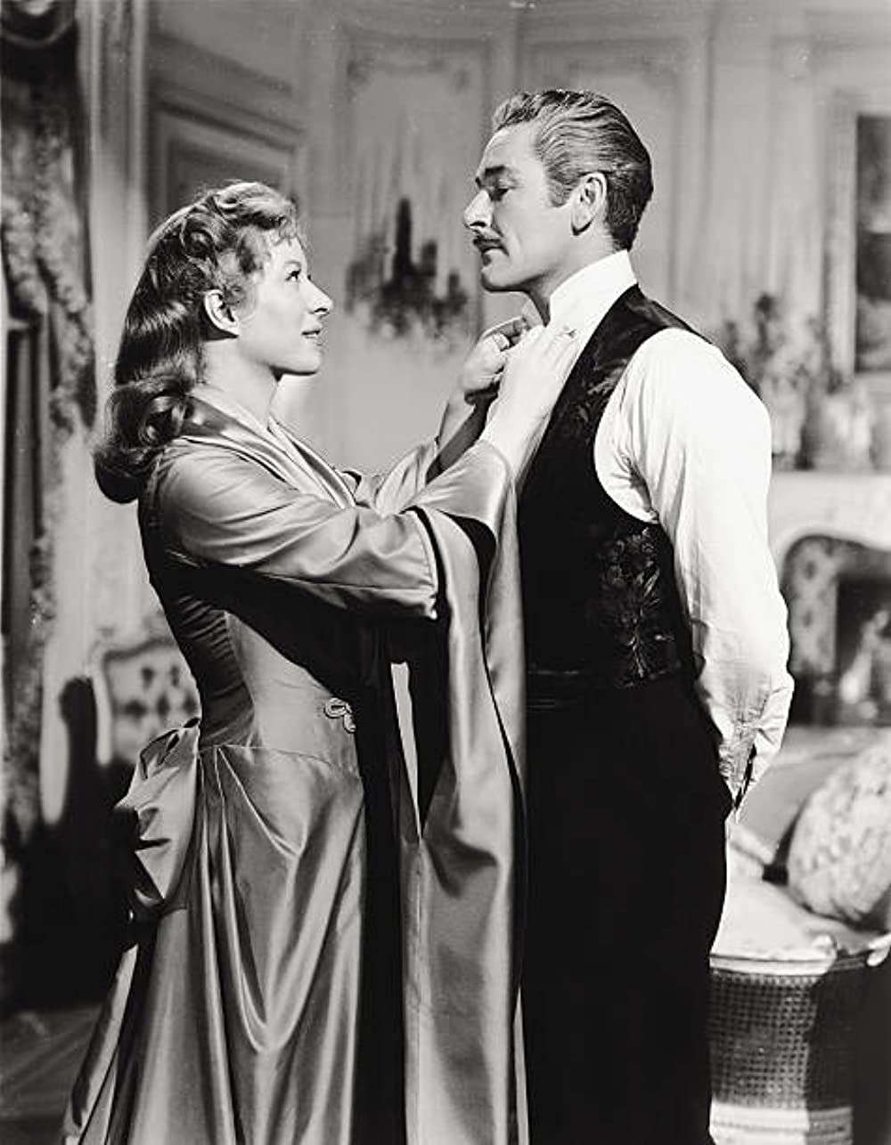 「フォーサイト家の女」エロール・フリン & グリア・ガーソンの画像