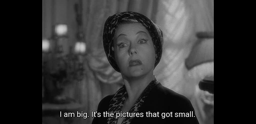 「サンセット大通り」グロリア・スワンソンの画像