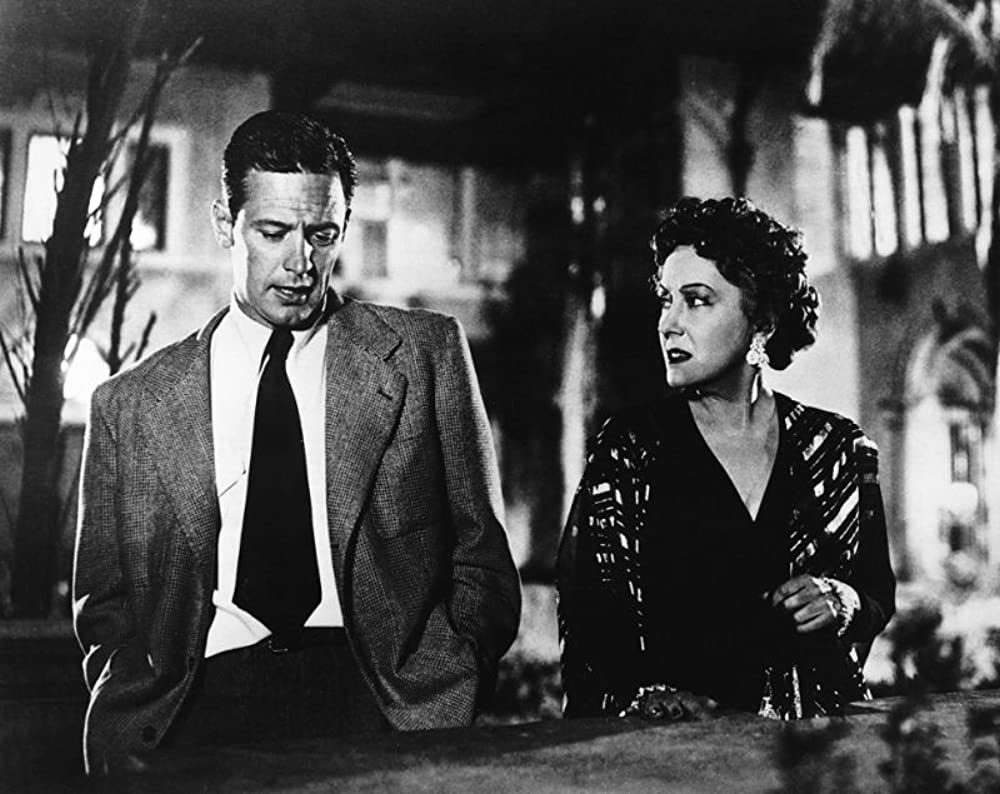 「サンセット大通り」ウィリアム・ホールデン & グロリア・スワンソンの画像