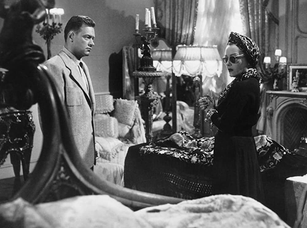 「サンセット大通り」ウィリアム・ホールデン & グロリア・スワンソンの画像