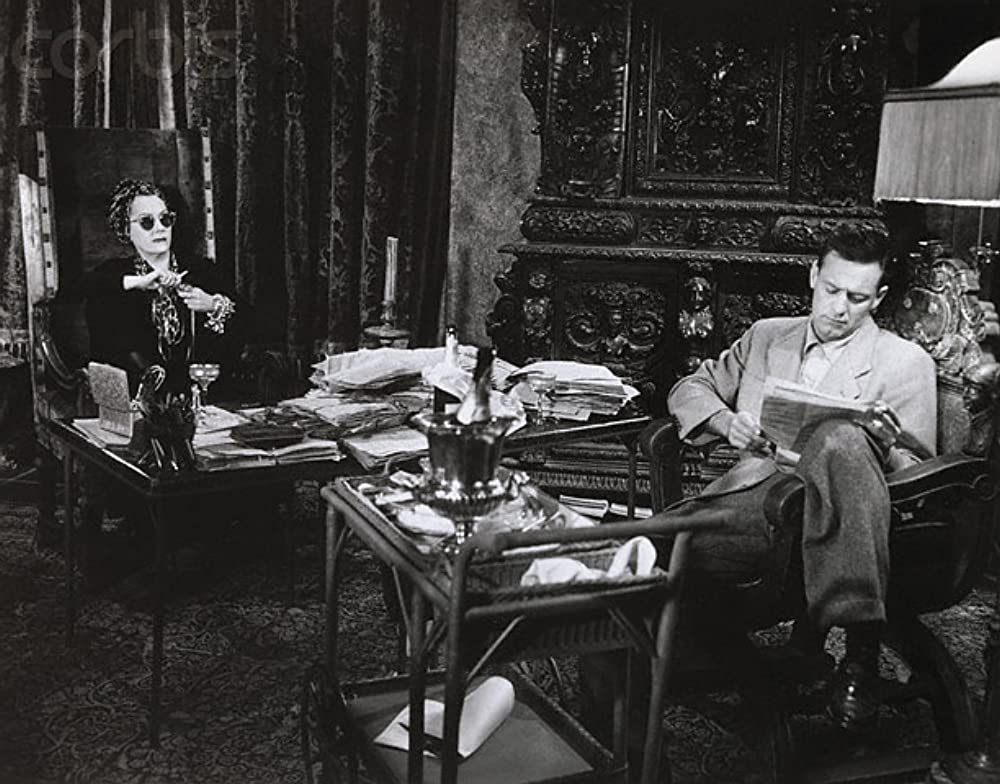 「サンセット大通り」ウィリアム・ホールデン & グロリア・スワンソンの画像