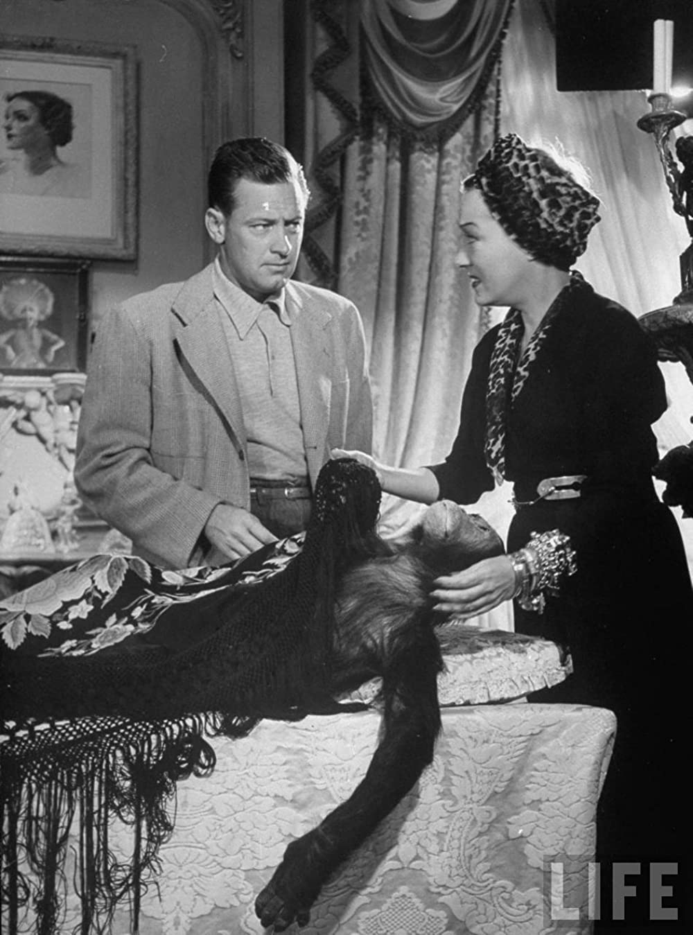 「サンセット大通り」ウィリアム・ホールデン & グロリア・スワンソンの画像