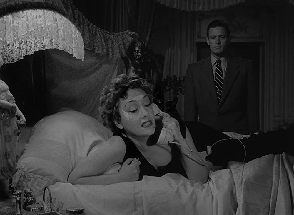 「サンセット大通り」ウィリアム・ホールデン & グロリア・スワンソンの画像