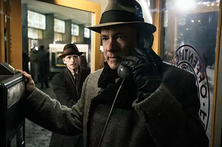 「ブリッジ・オブ・スパイ」トム・ハンクス & スコット・シェパードの画像