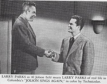 「ジョルスン再び歌う」Larry Parksの画像